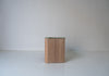 Sorrento Marble & Oak Nightstand – Cipollino Green Perspective View 9
