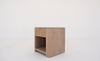 Sorrento Marble & Oak Nightstand Perspective View 3