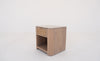 Sorrento Marble & Oak Nightstand Perspective View 4