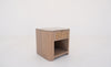 Sorrento Marble & Oak Nightstand Perspective View 6