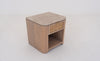 Sorrento Marble & Oak Nightstand Perspective View 7