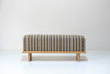 Studio Upholstered Bench Front View 2