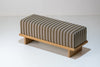 Studio Upholstered Bench Perspective View 3