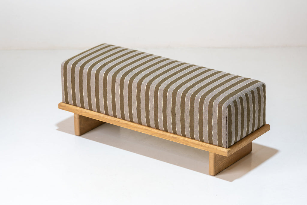 Studio Upholstered Bench Perspective View 4