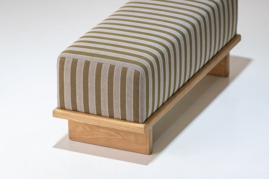 Studio Upholstered Bench Perspective View 8