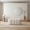 Sutton Boucle Bench Indoor View 1