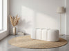 Sutton Boucle Bench Indoor View 2