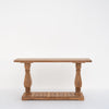 Tanjung Teak Console Table Front Perspective View 1