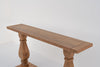 Tanjung Teak Console Table Top Detailed Texture View 1