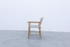 Tatum Rope & Teak Chair Side view 2