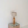 Teak Bottle Table Lamp Perspective_View 1