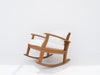Teak Rocking Chair Side view