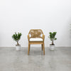 Teak & Rope Chair 2 Front view