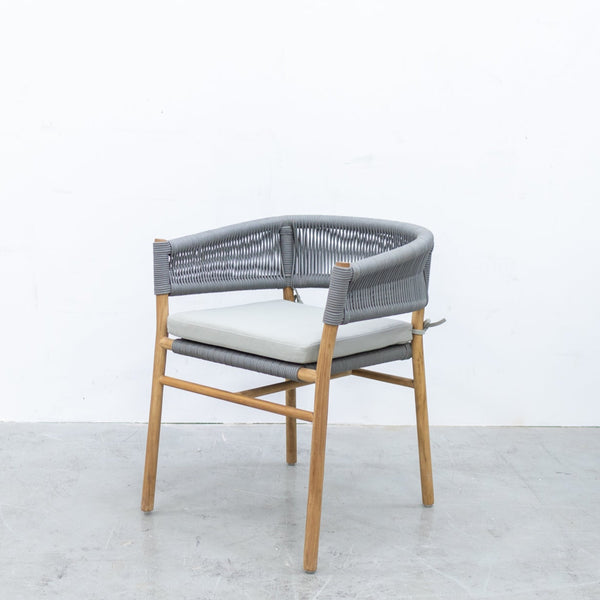 Teak & Rope Chair