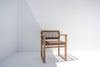 Teak Weave Chair Side view