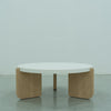 Terra Oak Microcement Coffee Table