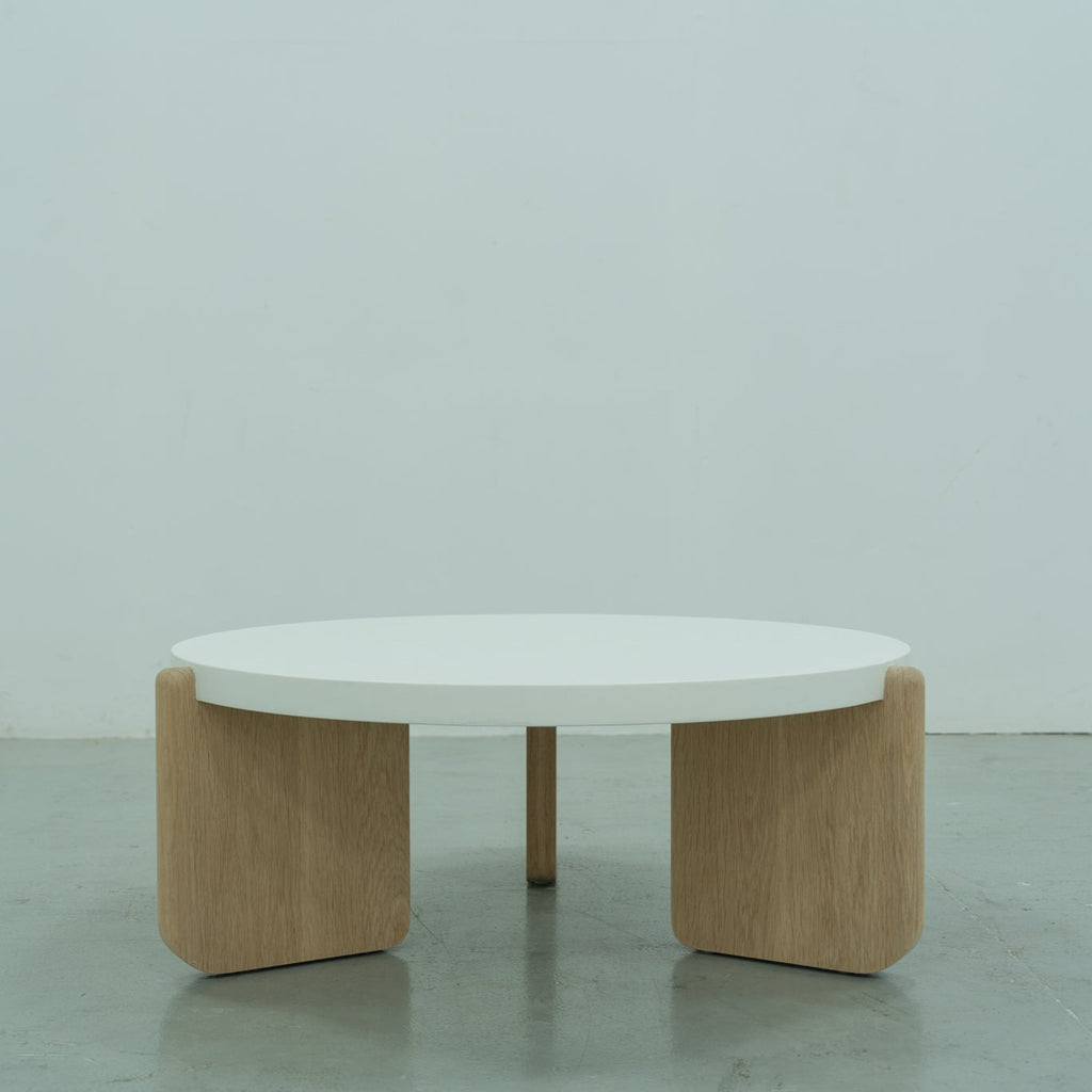 Terra Oak Microcement Coffee Table