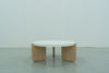 Terra Oak Microcement Coffee Table 