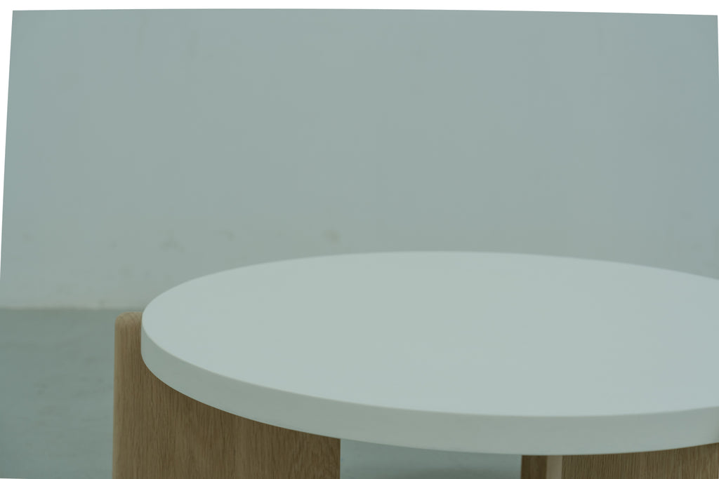 Terra Oak Microcement Coffee Table 