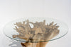 Terra Root Glass Dining Table Perspective View 6