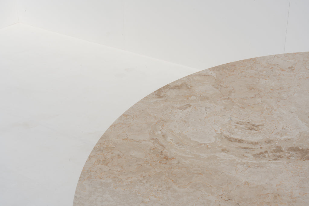 Terra Root Marble Dining Table Detailed Top Texture View 3