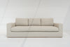 Tess Linen Sofa Front Perspective View 1