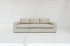 Tess Linen Sofa Front Perspective View 2