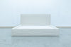 The Minimalist Slipcovered Linen Bed
