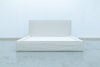 The Minimalist Slipcovered Linen Bed Front view 1