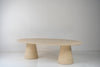 The Nesso Micro Cement Dining Table Perspective View 2