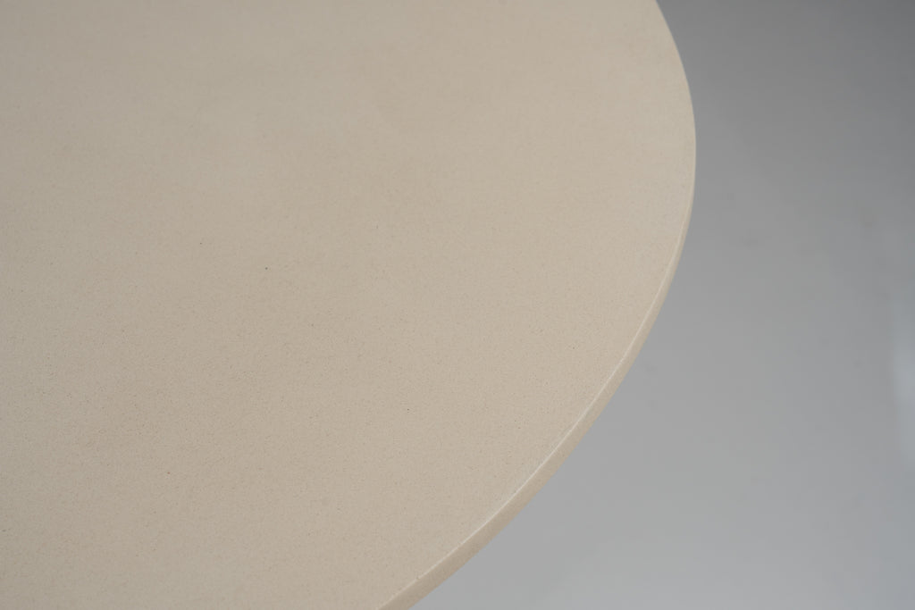 The Nesso Micro Cement Dining Table Perspective View 8