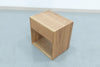 The Oak Nightstand Side view
