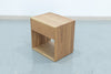 The Oak Nightstand Side view 3