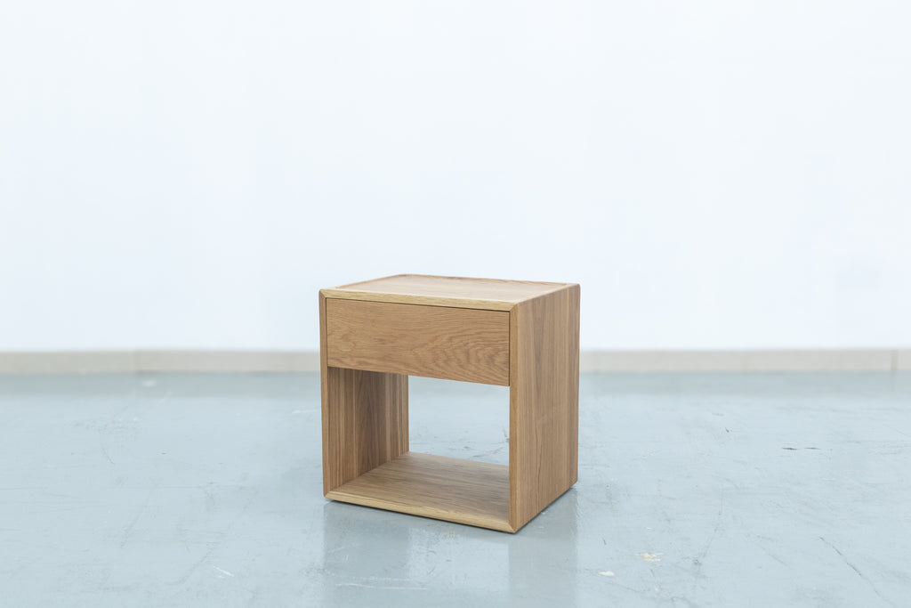 The Oak Nightstand Side view 5