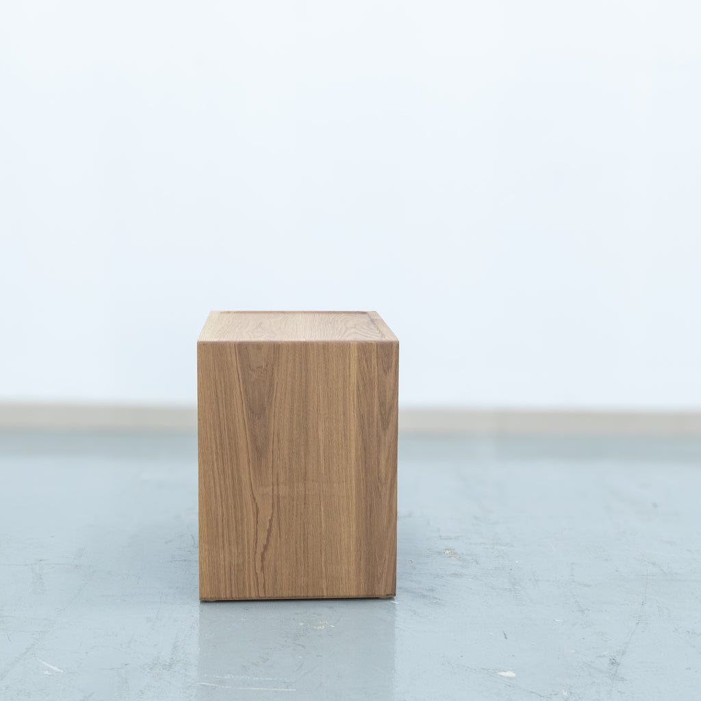 The Oak Nightstand Side view 8