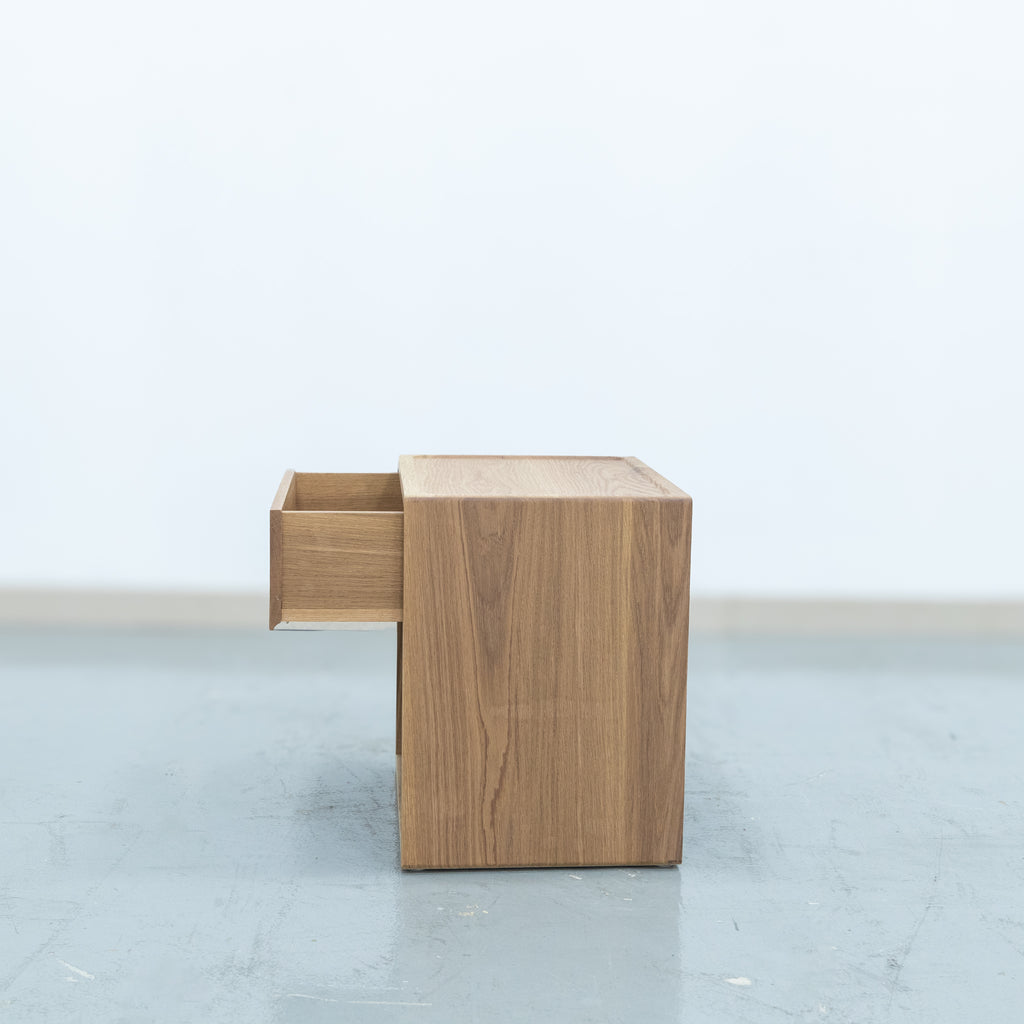 The Oak Nightstand Side view 9