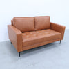 The Office Leather Sofa Perspective View 1