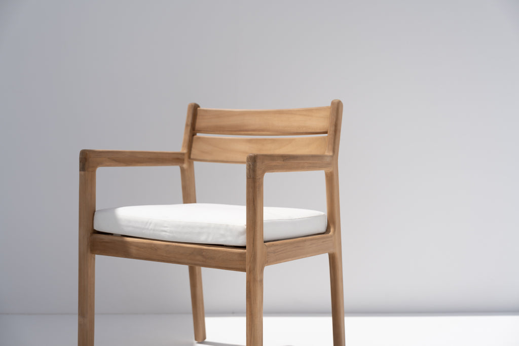Tierra Teak Dining Chair Side view 4