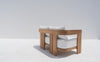 Toscana Teak 2-Seater Sofa Back view