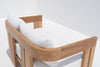 Toscana Teak 2-Seater Sofa Back view