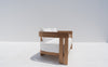 Toscana Teak 2-Seater Sofa Side view