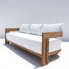 Toscana Teak 3 Seater Sofa