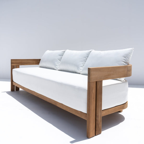 Toscana Teak 3 Seater Sofa