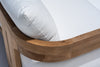 Toscana Teak 3 Seater Sofa Back view