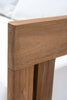 Toscana Teak 3 Seater Sofa Side view