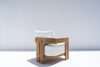 Toscana Teak Lounge Chair Back view
