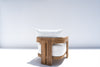Toscana Teak Lounge Chair Back view