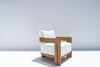 Toscana Teak Lounge Chair Side view