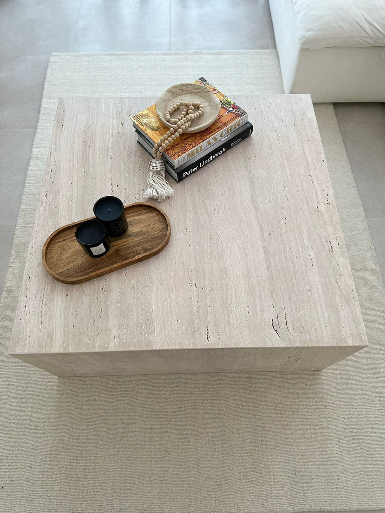 Travertine Coffee Table