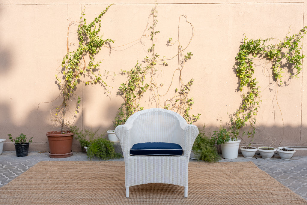 Trieste Rattan Chair Front view